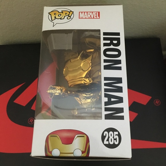 New Iron Man Funko Pop Gold Exclusive - Picture 3 of 5